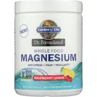 Aispeed Garden of Physician Whole Food Magnesium Raspberry oz Life, Developed, Powder, Lemon, 14.9 (421.5 g)