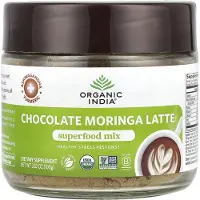 Organic India , Chocolate Moringa Latte, Superfood Mix, 3.52 oz (100 g)