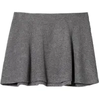 Bershka Kjol gråmelerad