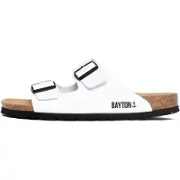 Bayton Pantolette 'Atlas' svart / vit