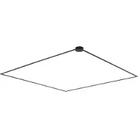 QAZQA Modernt skensystem svart 1-fas 800 cm med rund strömkälla - Magnetic
