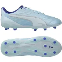 Puma King Pro FG/AG Light Up - Ljusblå/Turkos/Lapis Lazuli Dam LIMITED EDITION, storlek 38½