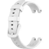 24hShop Silikonarmband till Garmin Lily - Vit