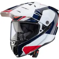Caberg Tanami Scram Integralhjälm Vit/Blå/Röd XL Unisex hvid
