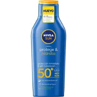 Nivea Solskydd och återfuktande mjölk SPF50+ 400 ml