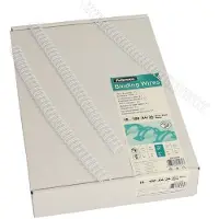 Fellowes Metalltrådsbaksida | 10mm | | vit | 100st