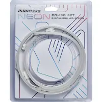 Phanteks PH-NELEDKT_CMBO_WT01, Universal, LED-remsa, Vit, Flerfärgad, 20000 h, 5 V