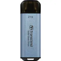 Transcend ESD300C 2TB Blue External SSD (TS2TESD300C)