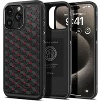 Spigen iPhone 15 Pro Max Skal Cryo Armor Cryo Red