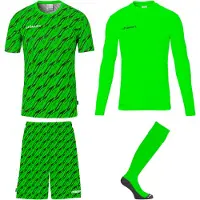 Uhlsport Träningsdräkt limette / svart