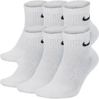 Nike 6-Pack Strumpor, vit