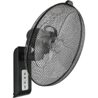 CasaFan WV 45-II FB AZ, Bladfläkt för hushållsbruk, Antracit, Vägg, Plast, 1145 RPM, 40 cm