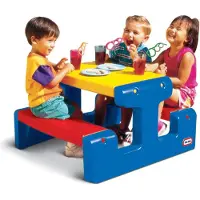 Little Tikes Junior Picknickbord - Primärfärger