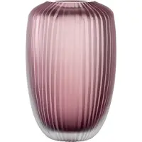 Leonardo Wazon szklany 16 cm jagodowy BELLAGIO -