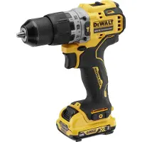 DeWalt Slagskruvdragare / borr DCD706D2-QW; 12 V; 2x2,0 Ah batt.