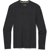 Smartwool M'S Classic Thermal Merino baslager crew boxed, 010 charcoal heather, S