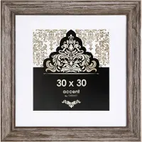 Nielsen 3233102 Växelram akryl Pappersformat: 30 x 30 cm (B x H) 30 cm x 30 cm Brun