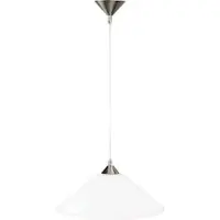 Orion Glas pendellampa LOISA, dimbar, Vitt / opal, Vardagsrum / matsal, Glas, Modern, Pendellampa