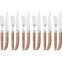 WMF Ranch - Steak knife/fork set - 12 st. - 24 cm - rostfritt stål
