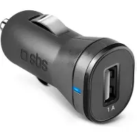 SBS TECRUSB1ASTD, Automatisk, Cigarr tändare, 5 V, Svart