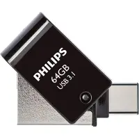 Philips FM64DC152B - USB flash-enhet - 64 GB - USB 3.1 / USB-C