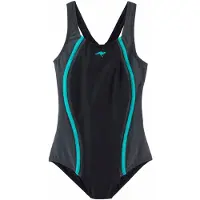 Kangaroos Baddräkt aqua / basalgrå / svart
