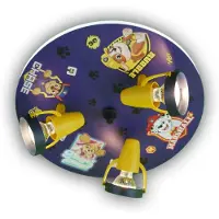 Niermann Standby Taklampa Paw Patrol, dimbar, Multifärgad, Barnrum, Taklampa