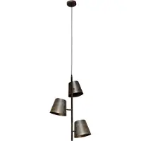 Eco-Light Hänglampa Colt, dimbar, Brun / rost, Vardagsrum / matsal, Metall, Pendellampa