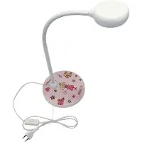 Niermann Standby Bordslampa Princess, Vitt / opal, Barnrum, Bordslampa