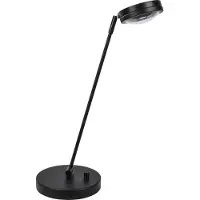 MEGATRON LED skrivbordslampa Ottica, dimbar, Svart, Arbetsrum / kontor, Metall, Modern, LED-bordslampa