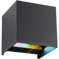 Paulmann Cybo 94847 LED-utomhusväggbelysning LED 5 W Antracit