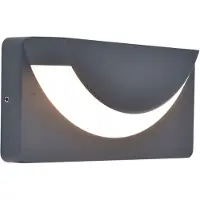 Lutec LUPS 6402801118 LED-utomhusväggbelysning LED LED fast installerad 14 W Antracit