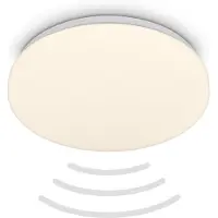 B.K.Licht 3827016 3827016 Takbelysning med rörelsedetektor LED LED EEK: F (A - G) 12 W Vit