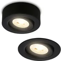 Briloner 7991015 Belysning utanpåliggande LED EEK: F (A - G) Varmvit Svart