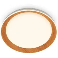 Briloner LED taklampa Ijus, Ljust trä, Vardagsrum / matsal, Syntetmaterial, Modern, LED-taklampa