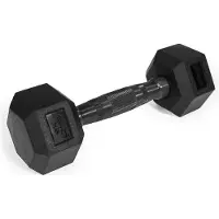 Zipro Gummerad Hex Hantel 1 x 2,5 kg