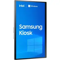 Samsung KM24C-3 - Kiosk - flash 256 GB - Win 10 IoT Enterprise (inkluderar Win 10 IoT-licens) - skärm: LED 24 1920 x 1080 (Full HD) pekskärm