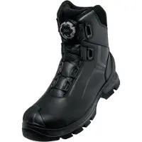 Uvex S3L BOA PU/GU W12 6536347 Säkerhetsstövlar S3L Skostorlek (EU): 47 Svart 1 par