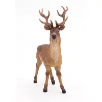 Papo Hjort - H: 13 cm - - One Size - Leksaksdjur