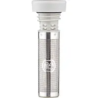 24Bottles INFUSER LID GREY, Drinking bottle lid, Grå, Silver, Silikon, Rostfritt stål, 60 mm, 46 g, 1 styck