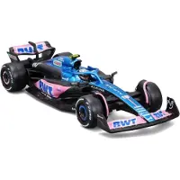 Bburago BWT Alpine F1 Team A523 #10 Gasly, Modellsportbil, Förmonterad, 1:43, BWT Alpine F1 A523, Alla, Metall, Plast