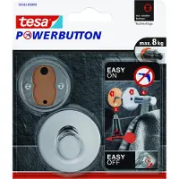 TESA 59342, inomhus, Handdukskrok, Krom, Krom, Rund