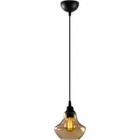 Opviq Glas pendellampa Gold 050 , dimbar, Mässing / guld, Vardagsrum / matsal, Glas, Pendellampa