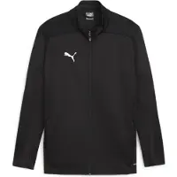 Puma Träningsjacka teamFINAL - Svart/Silver Barn, storlek YXS/116 cm