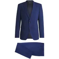 BOSS Two-piece slim-fit suit in stretch wool