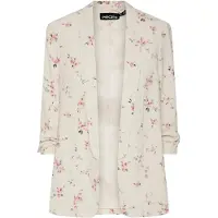 Pieces Boss 3/4 Printed Blazer