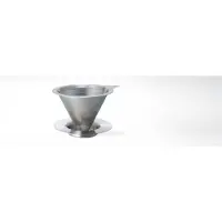 Hario Metall Dubbelfilter 02 Silver