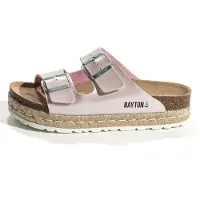 Bayton Pantolette 'Silvia' rosa / svart