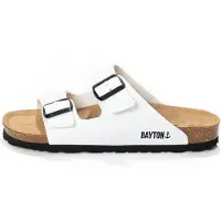 Bayton Pantolette 'Athena' svart / vit