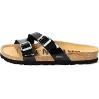 Bayton Pantolette 'Cleo' svart